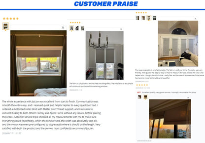 Smart Electric Blackout Roller Shades