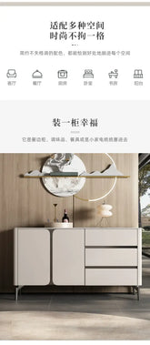 Light Luxury Display Cabinet – Minimalist Living Room Sideboard