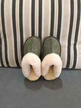 Natural shearing fur slippers Australian sheepskin and fur integrated slippers for men and women&