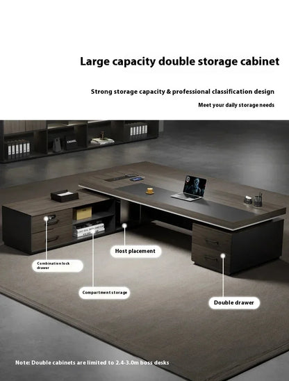 Elevable Corner Desk — Height-Adjustable Home Office Writing Table