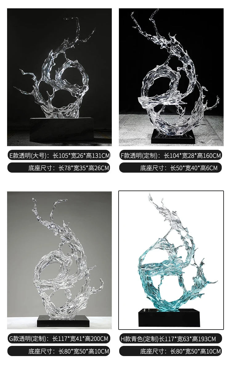 Quiet Luxury in Resin — Lumière Light Luxury Art Sculpture for the Modern Interior