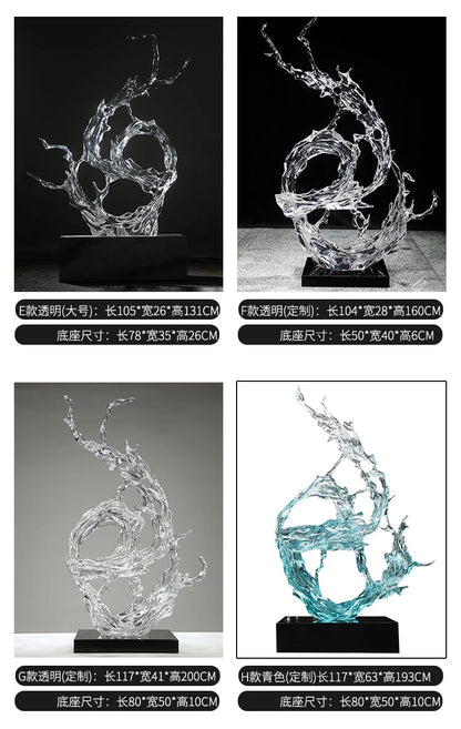 Quiet Luxury in Resin — Lumière Light Luxury Art Sculpture for the Modern Interior