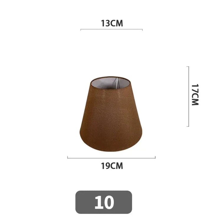 Nordic Style Chandelier Lamp Shade Linen Cloth — Product
