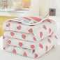 Cotton Gauze Summer Quilt — Plaid