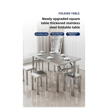 Foldable Stainless Steel Buffet &amp; Serving Table