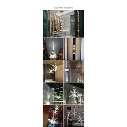 Nordic Luxury Art Glass Chandelier — High-End Pendant Lamp Home Décor