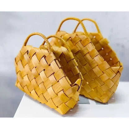 Woven Flower Gift Basket — Festival &amp; Wedding Decor
