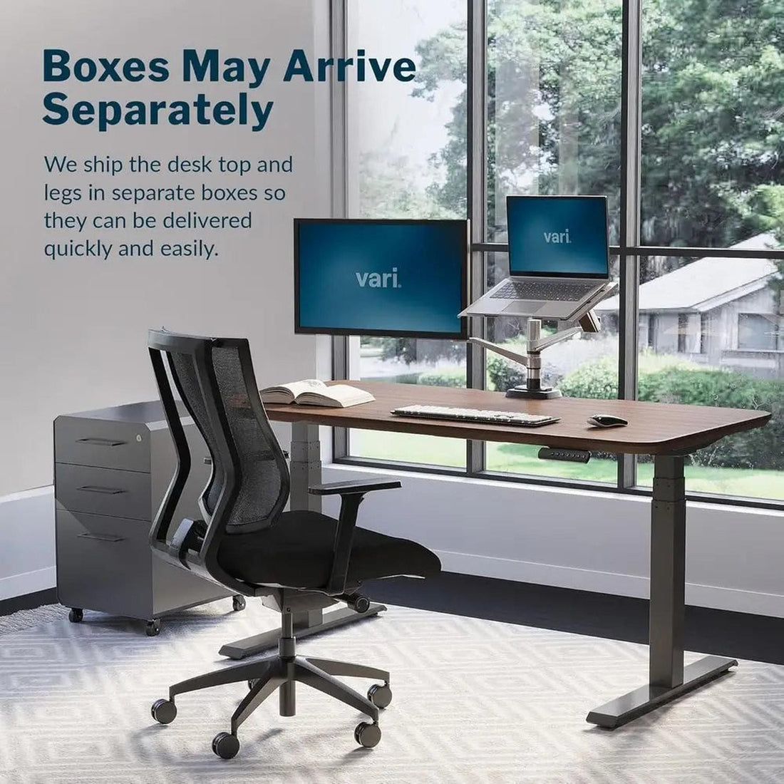 60x30 Electric Standing Desk with Dual Motor &amp; Memory Presets