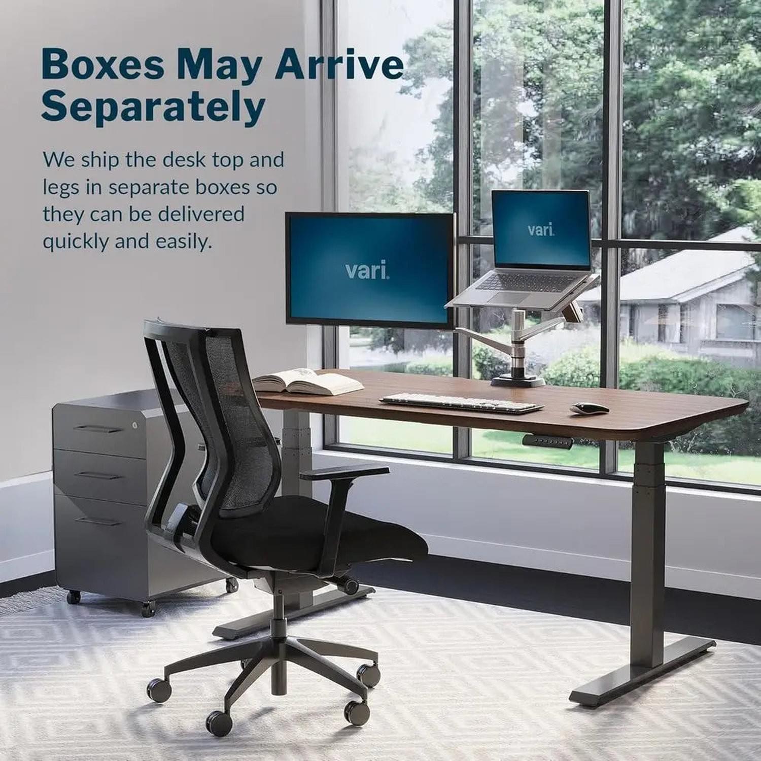 60x30 Electric Standing Desk with Dual Motor &amp; Memory Presets