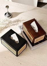 Rattan Tissue Box Cover — Uncategorized