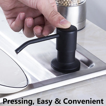 Clean Lines, Clean Hands — Stainless Steel Soap & Shampoo Dispenser (300ml)