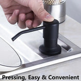 Clean Lines, Clean Hands — Stainless Steel Soap & Shampoo Dispenser (300ml) Jonine’s Corner