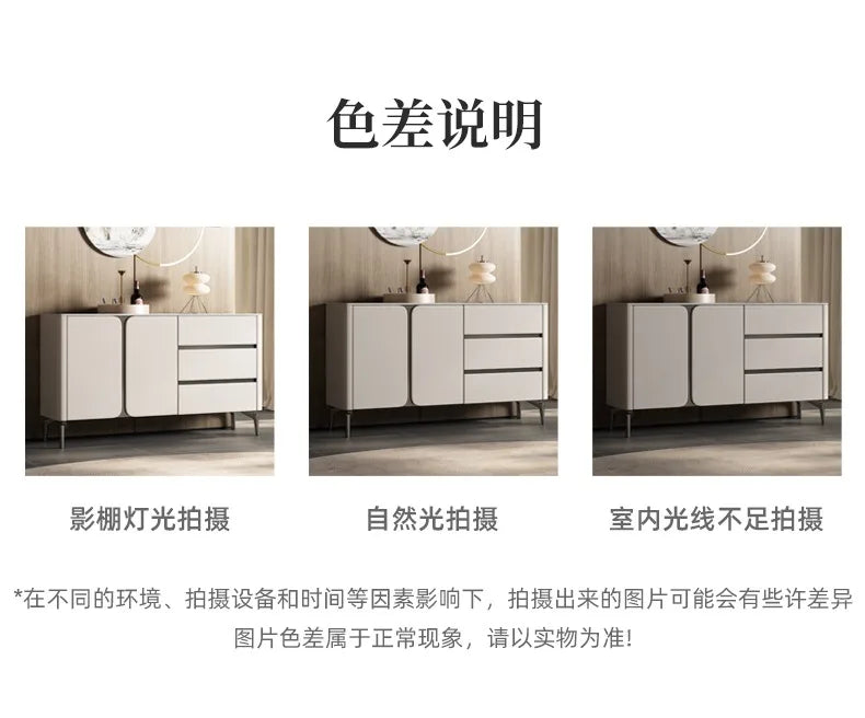 Premium Minimalist Display Cabinet — Light Luxury Living Room Storage