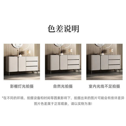 Premium Minimalist Display Cabinet — Light Luxury Living Room Storage