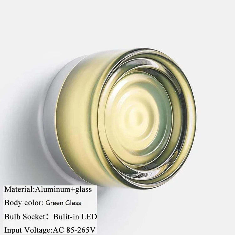 Glass Stone LED Wall Sconce Jonine’s Corner