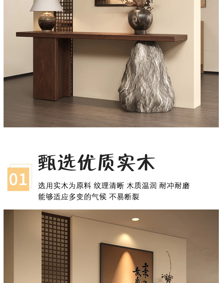 Luxury Minimalist Console Table — Custom Entryway & Living Room