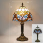 Old World Glow — European Retro Art Glass LED Desk Lamp