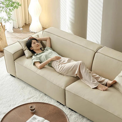Aesthetic Space-Saving Luxury Sofa — Unique Designer Living Room Seating