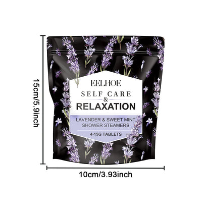 Spa in Your Shower — Lavender Aromatherapy Shower Steamer Set