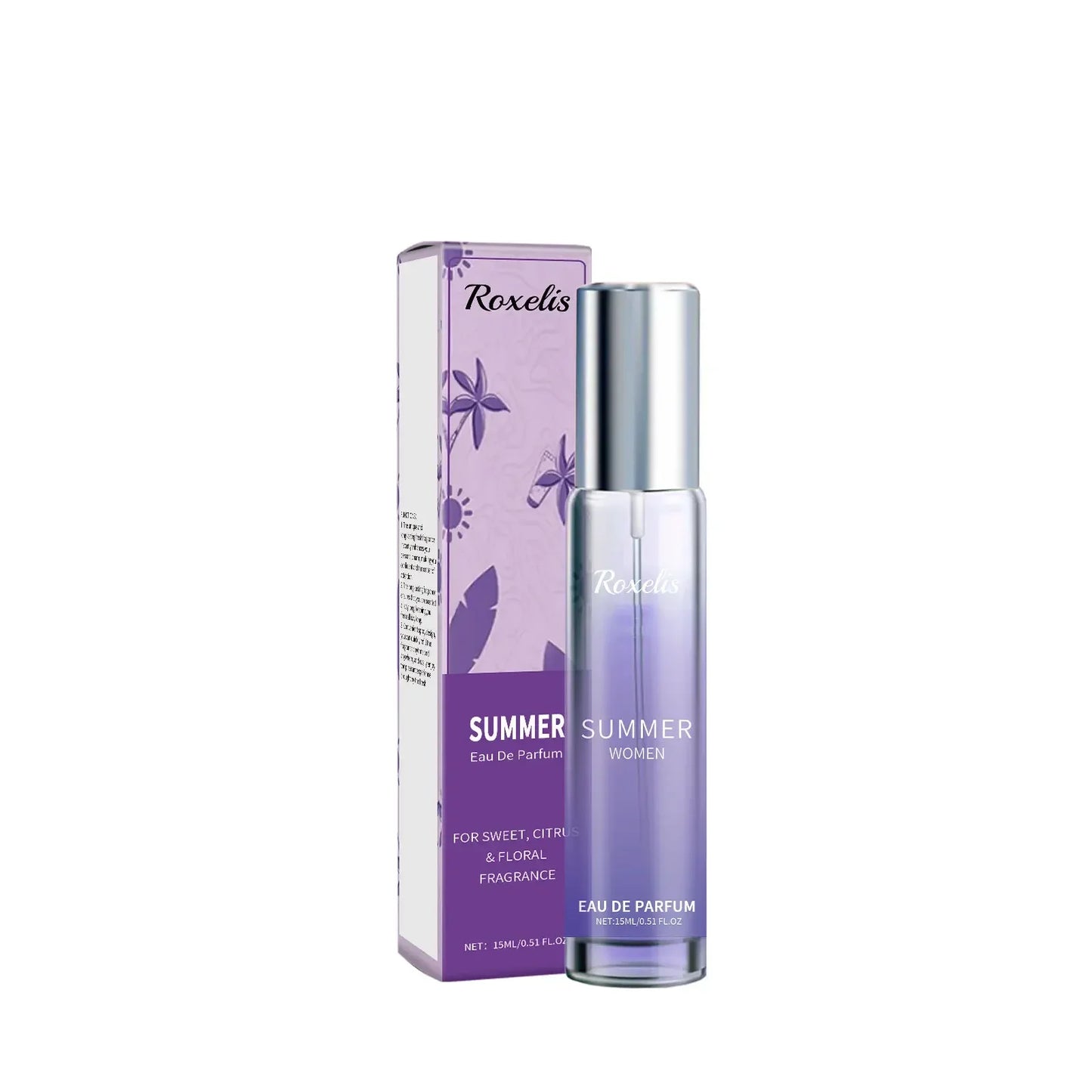 Citrus Summer Perfume 15ml — Light, Fresh & Long-Lasting