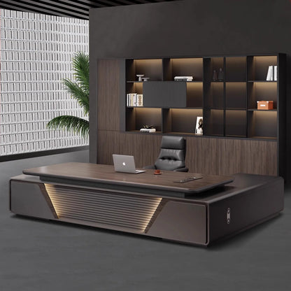 Height-Adjustable L-Shaped Gaming & Home Office Desk