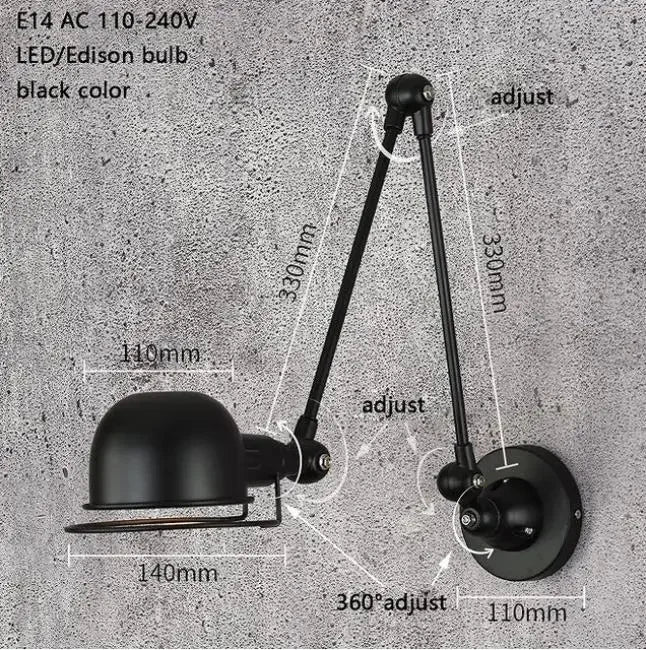 Industrial Vintage Wall Sconce
