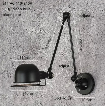 Industrial Vintage Wall Sconce