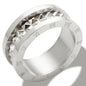 Stainless Steel Ring for Women Inlaid Zircon Rings Waterproof Romantic Fashion Jewelry