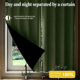 No-Drill Blackout Curtains — Self-Adhesive Bedroom Window Panels Jonine’s Corner