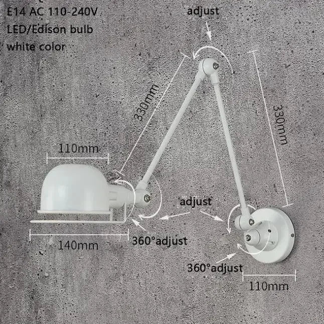 Industrial Vintage Wall Sconce