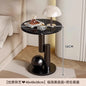 Round Metal Side Table — Modern Moroccan Coffee & Sofa Table