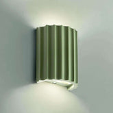 Nordic Macaroon Resin LED Wall Lamp — Sculptural Bedside Glow