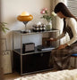 Dual Cabinet Storage Organizer — Modern Chest of Drawers for Bedroom & Living Room