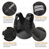 12lb Weighted Vest with Reflective Stripe — Running, Strength Training & Muscle Building Jonine’s Corner