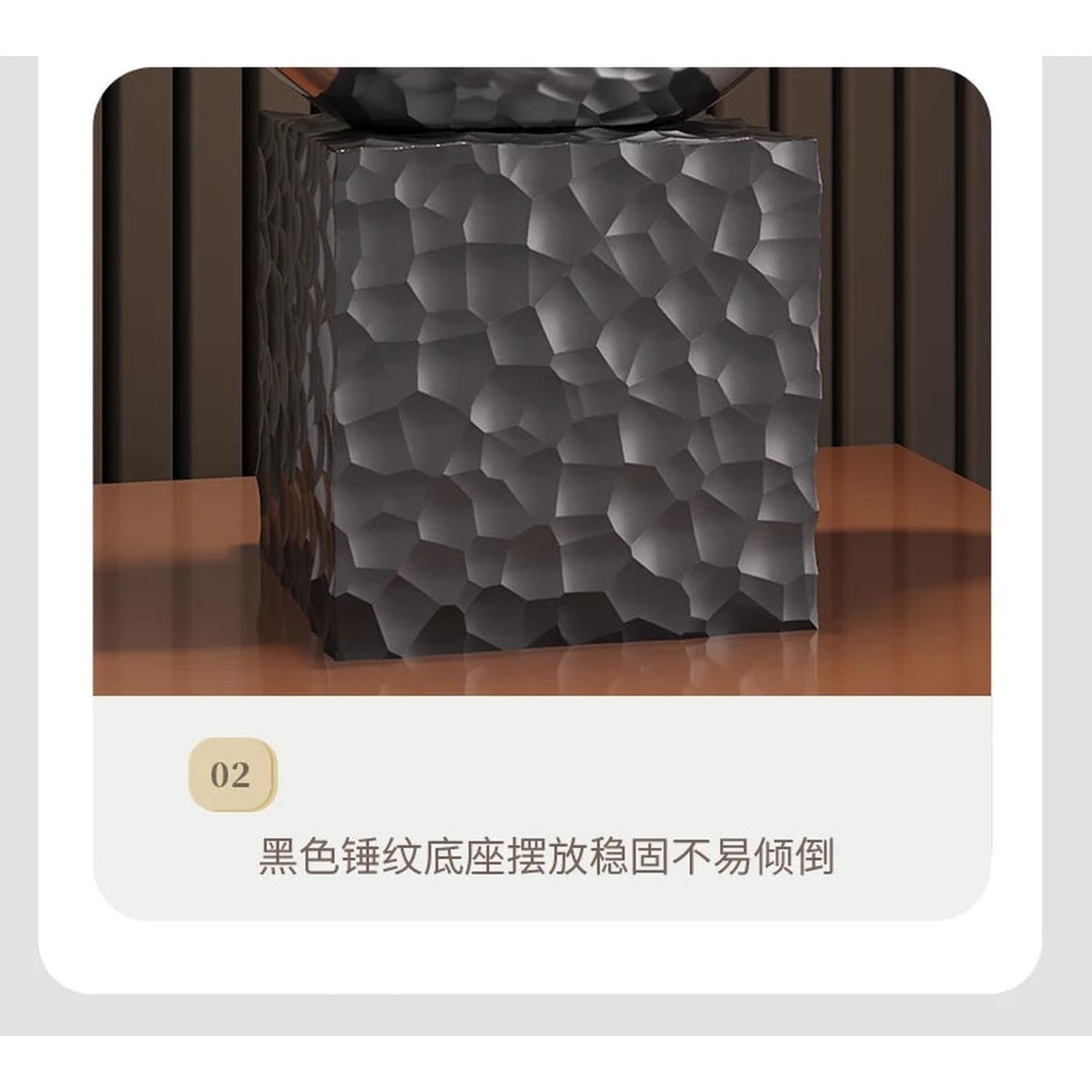 Feng Shui Resin Sculpture — Wind &amp; Water Rise Décor