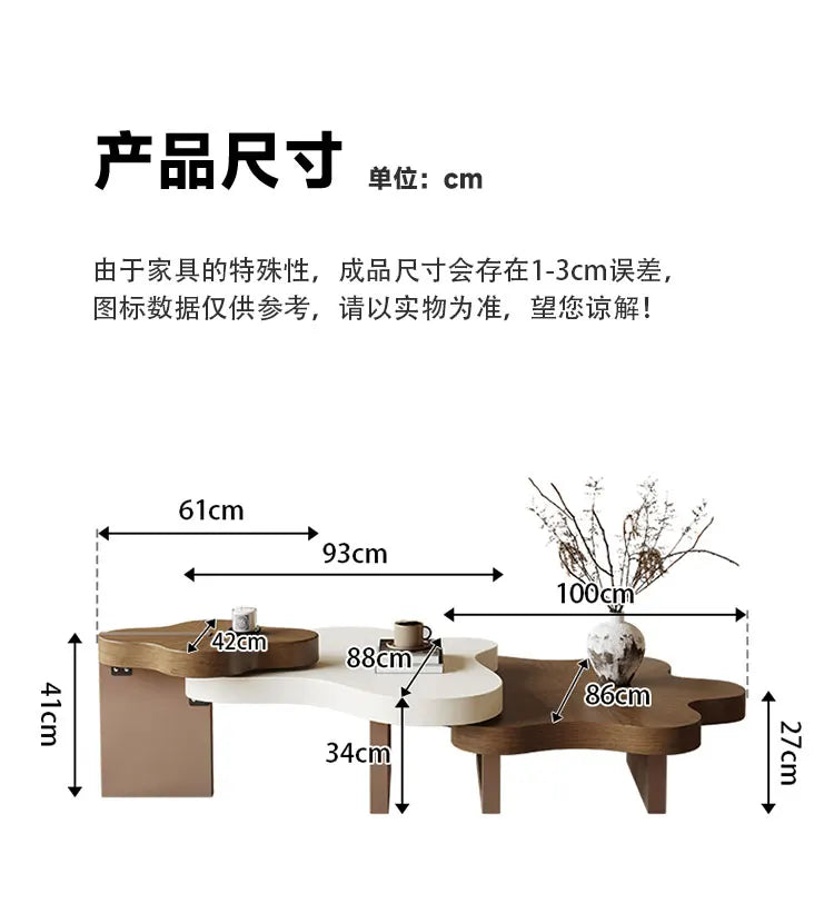 Vintage Ornate Coffee Table — Elegant Artistic Statement Piece for Living Room