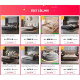 The Storage Bed — Luxury Multifunctional Bed Frame with Storage Headboard Jonine’s Corner