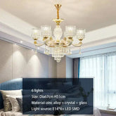 Dressed in Light — Crystal LED Chandelier for Hotel-Worthy Living Rooms & Bedrooms Jonine’s Corner