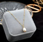 Stainless Steel Vintage Textured Delicate Necklace