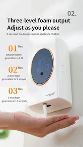 Automatic Soap Dispenser 480ml Smart Sensing Touchless Foam Soap Dispenser USB Recharging Wall Mounted for Bathroom and Kitchen Jonine’s Corner