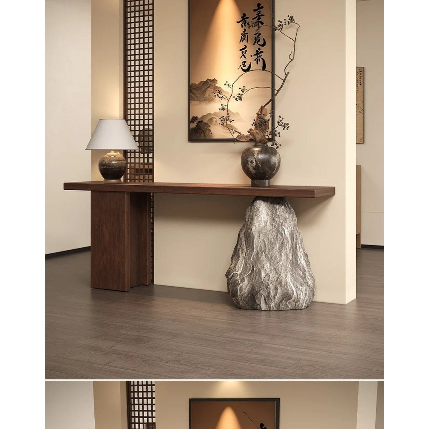 Luxury Minimalist Console Table — Custom Entryway &amp; Living Room