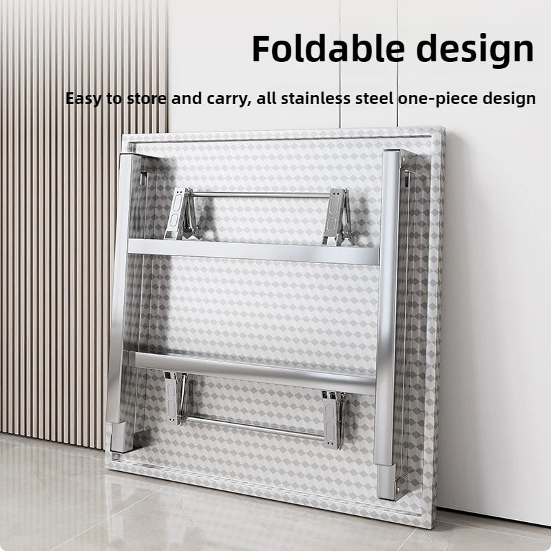 Foldable Stainless Steel Buffet & Serving Table