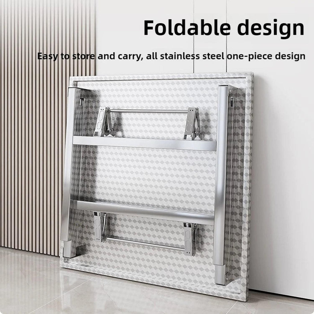 Foldable Stainless Steel Buffet &amp; Serving Table