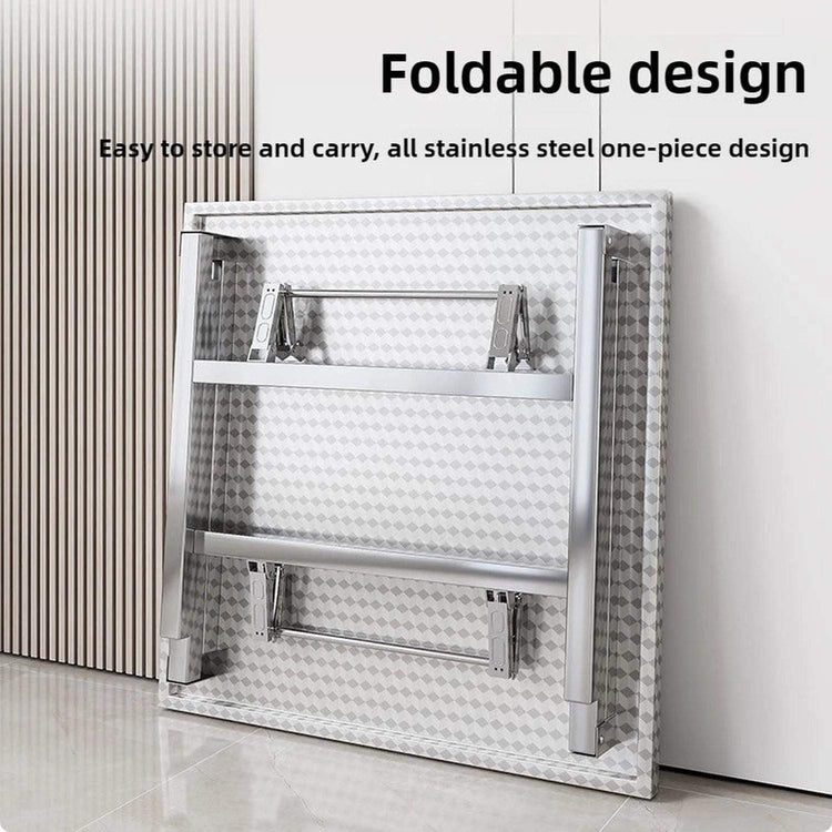 Foldable Stainless Steel Buffet & Serving Table Jonine’s Corner