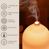 Ceramic Diffuser 100ML  Essential Oil Diffuser  Air Humidifier  With 7 LED  Ultrasonic Aromatherapy Diffusers for Home Jonine’s Corner