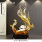 Feng Shui Resin Key Box — Luxury Desk Organizer & Entryway Essential