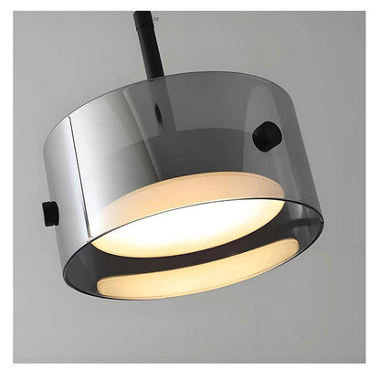Nordic Glass LED Pendant Lamp — Modern Luxury Hanging Light for Dining Room &amp; Living Room