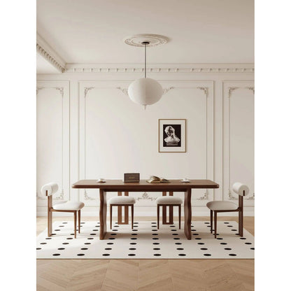 Solid Wood &amp; Pine Dining Table