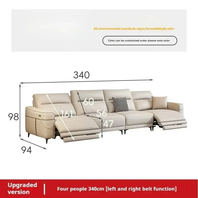 The Statement Piece — Modern Nordic Loveseat Recliner &amp; Daybed