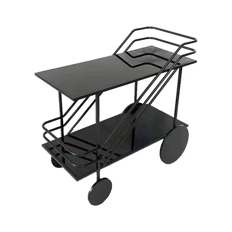 Iron Art Rolling Bar & Serving Cart Jonine’s Corner